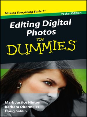 cover image of Editing Digital Photos For Dummies